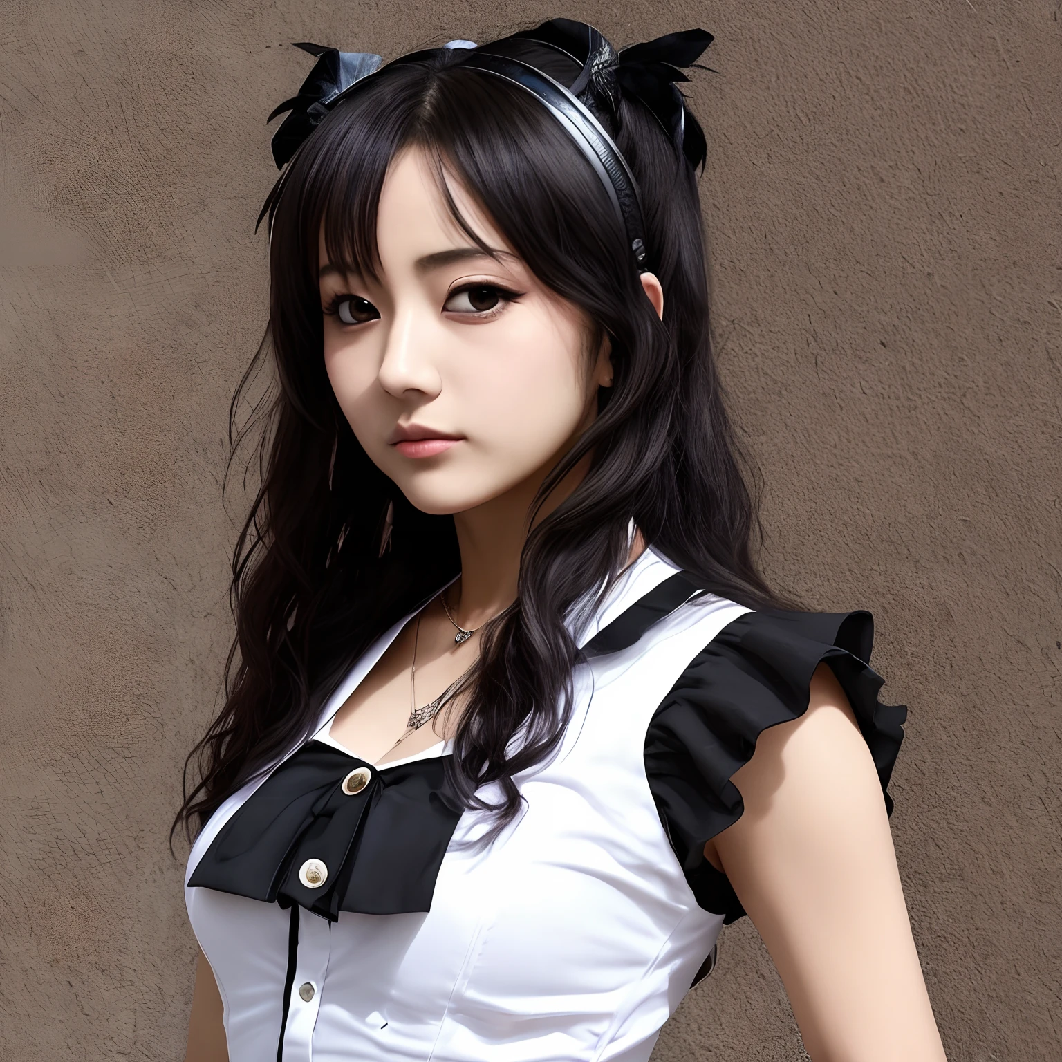 a picture of moametBest, masterpiece, best quality, delicate skin, blurry background, moametal