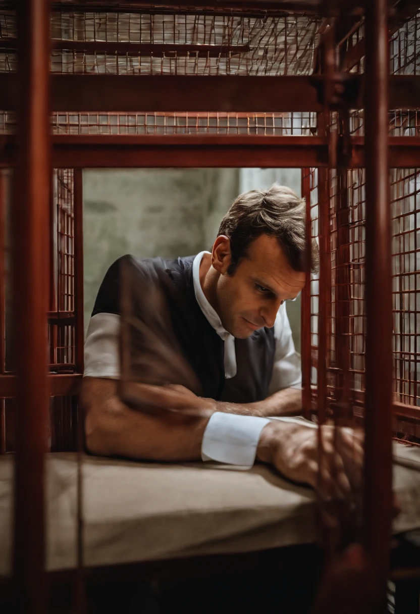 Macron en prison