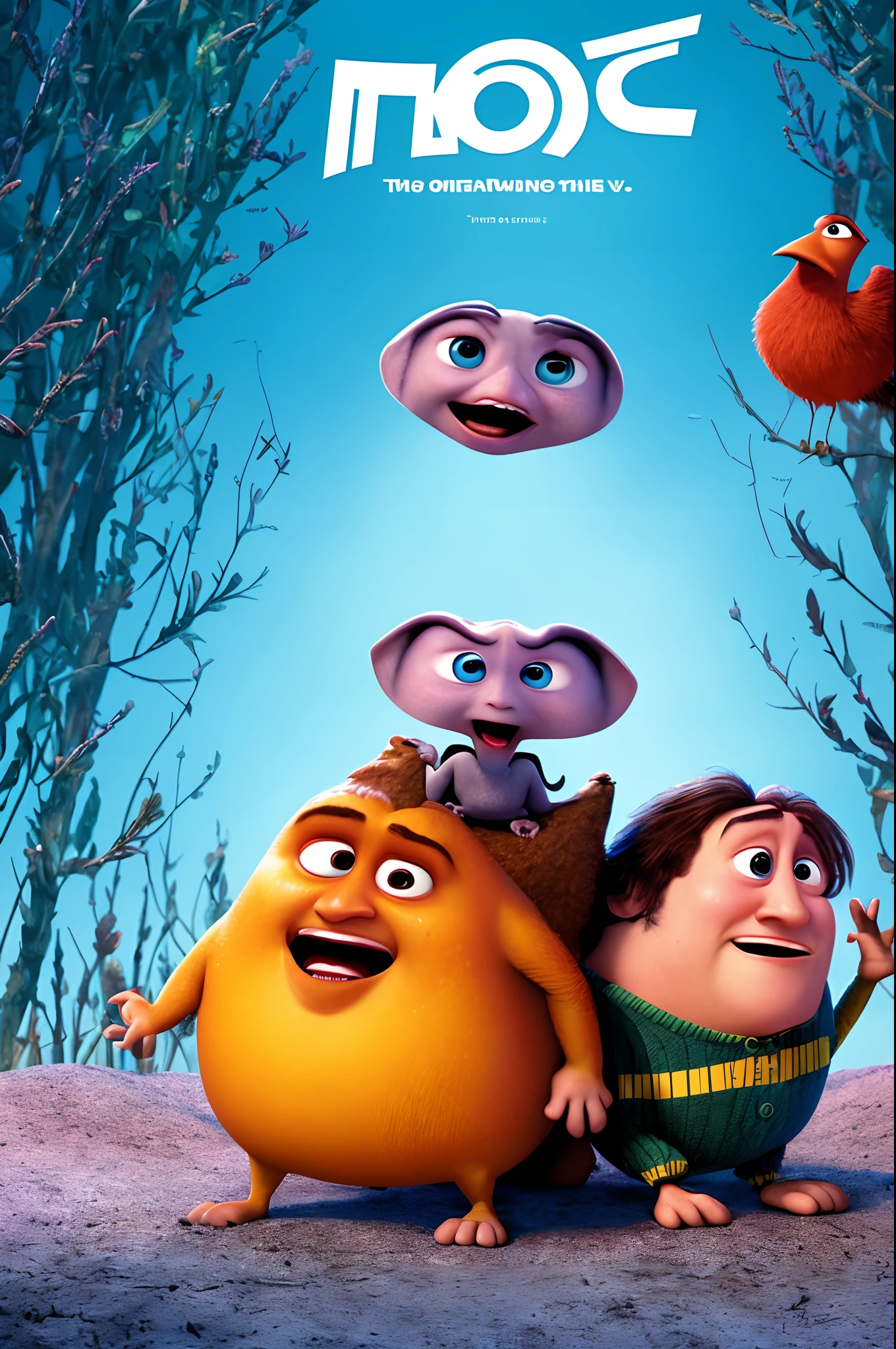 A pixar movie poster
