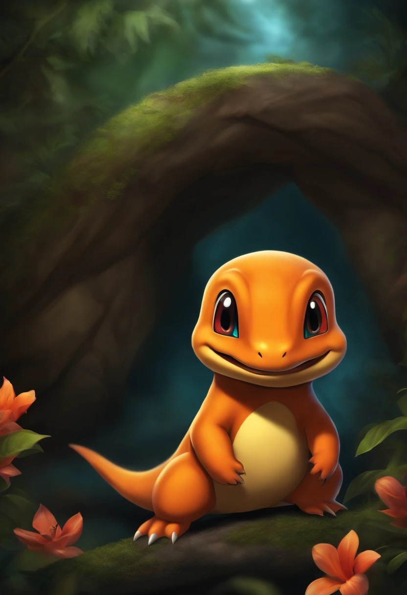 Charmander Negro buena anatomia