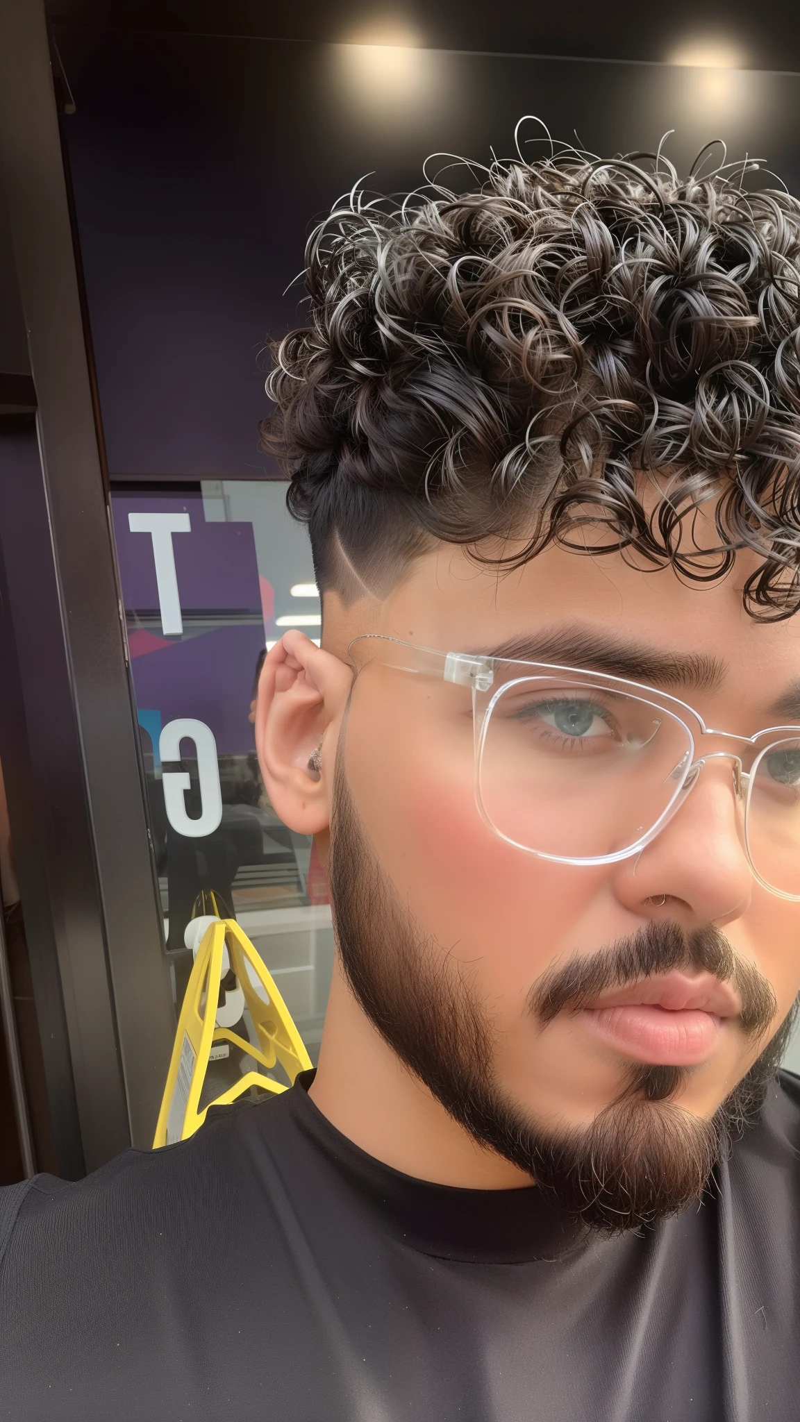 Change the hairstyle