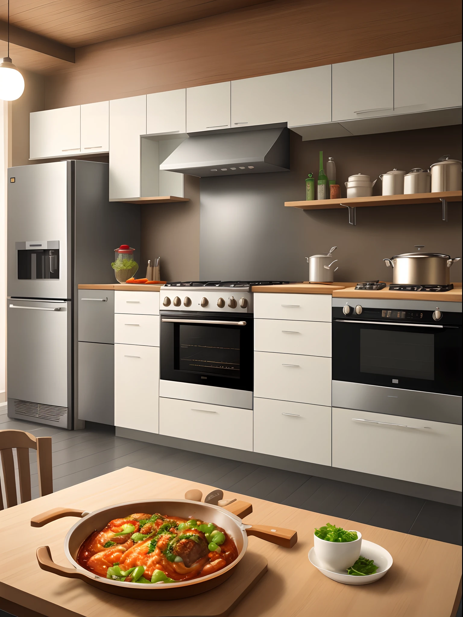 Cooking safety starts with you. pay attention to fire prevention