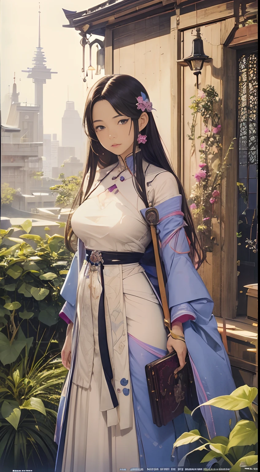 Katsuya Terada, Sydney sime, Mabel Attwell, Surreal, mysterious, strange, fantastical, fantasy, Sci-fi, Japanese anime, rainbow fragment, dream thief, canvas, beautiful girl, perfect body, La Serinette, detailed masterpiece