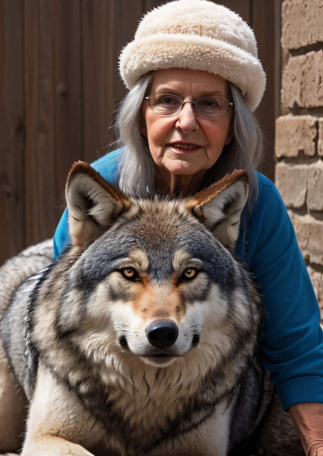 wolf disguised as grandma