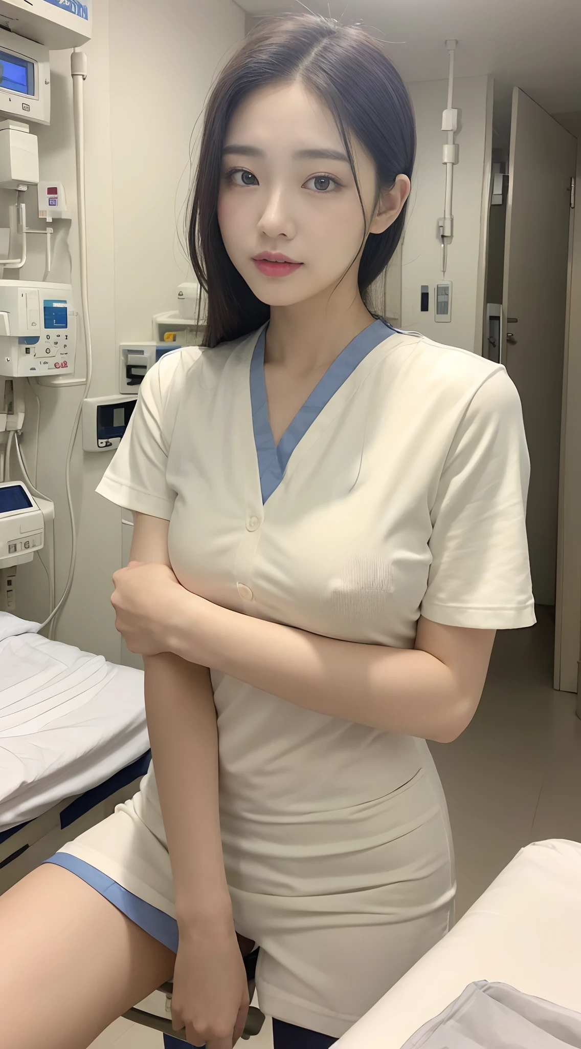 Hospital Bets、During treatment、Hospital Uniforms、