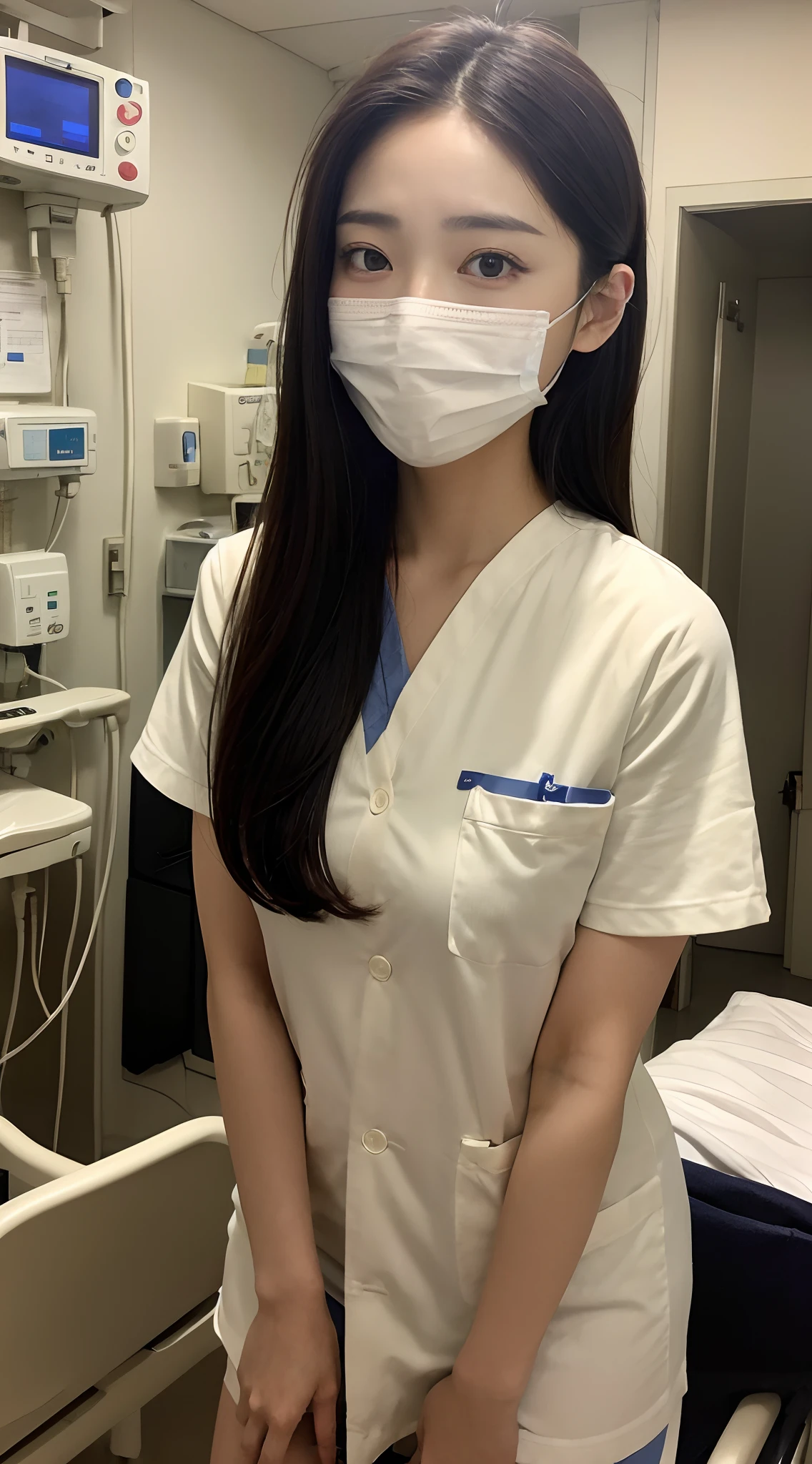 Hospital Bets、During treatment、Hospital Patient Uniform、