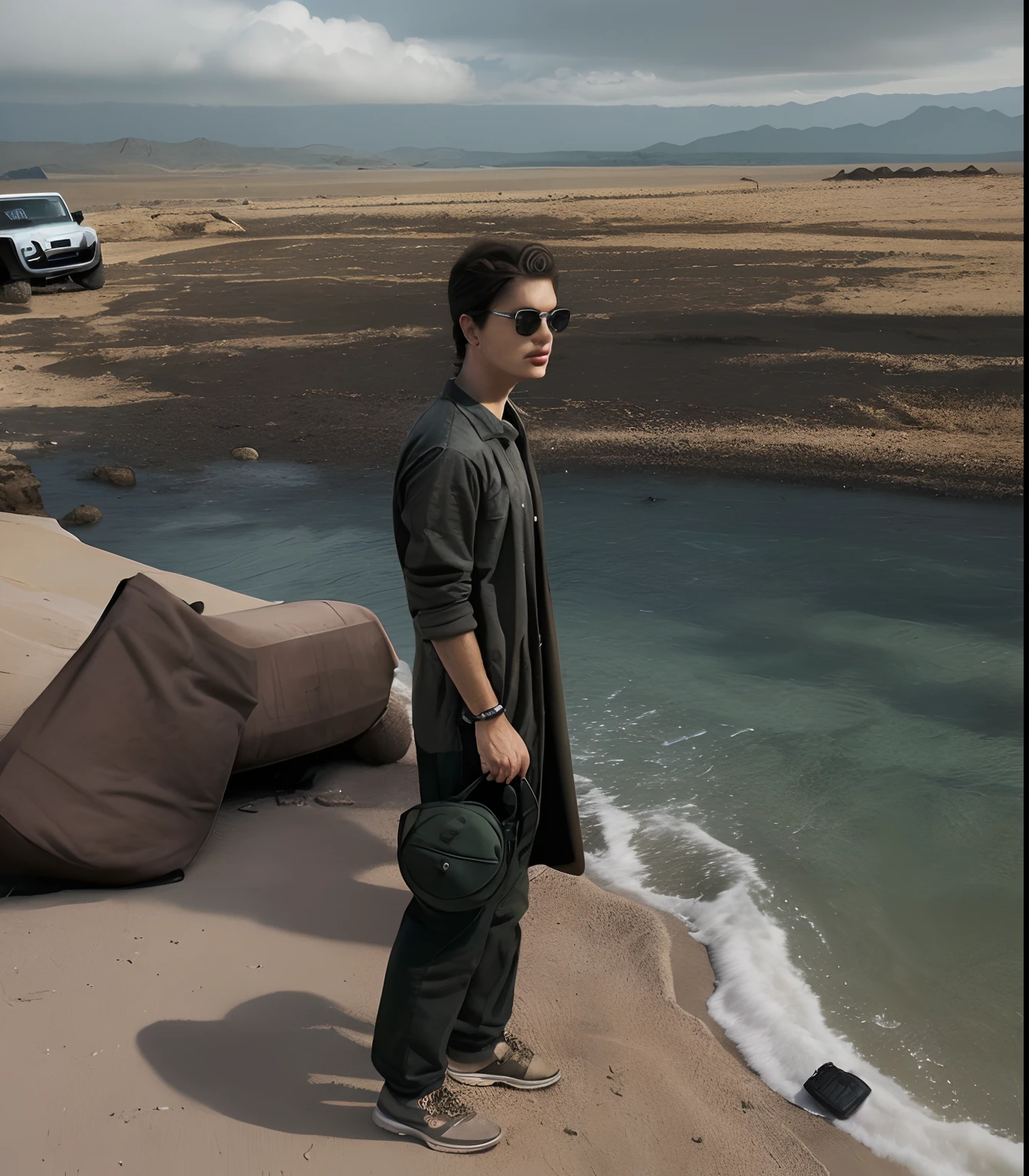 I want jeep car in my bag round