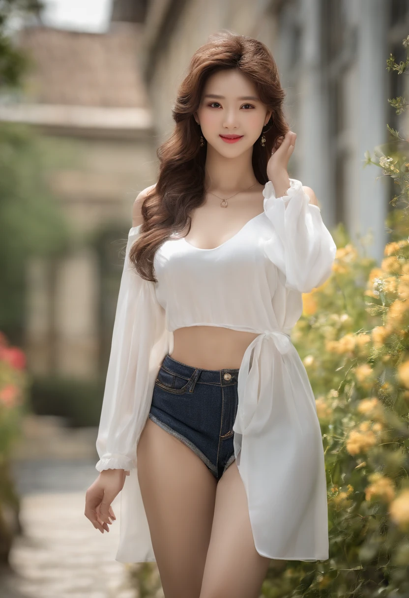 (8K、Raw photography、top-quality、masterpiece:1.2)、(realisitic、Photorealsitic:1.37)、ultra-detailliert、超A high resolution、女の子1人、see the beholder、beautifull detailed face、A smile、Constriction、(Slim waist) :1.3)、Beautiful detailed skin、Skin Texture、A dark-haired、Professional Lighting、Whole human body、F Cup Breasts、Colossal tits、Happy smile、sixteen years old、a baby face、Suppin、swim wears、Poses that emphasize breasts、Short hairstyles、dress room、Ultra-realistic capture of rockers,