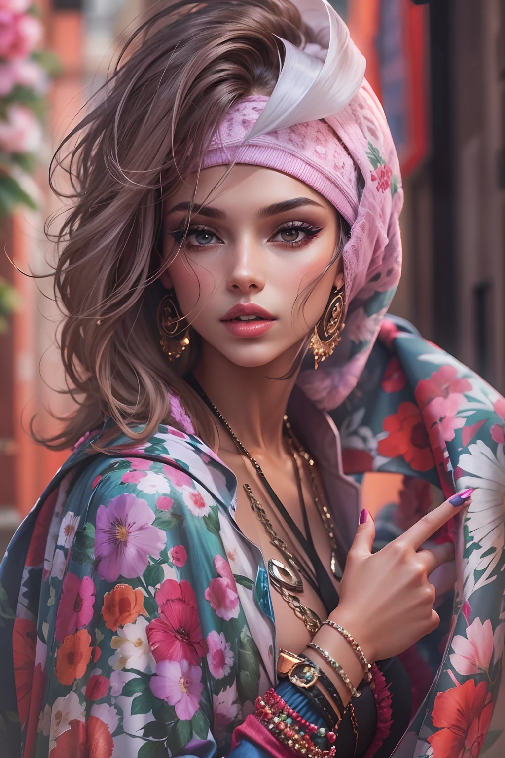 Fashion Stylishness, The beauty of a woman --auto --s2