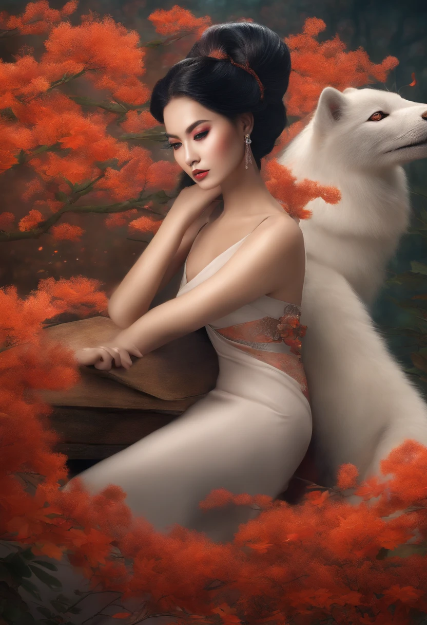Mujer Kitsune