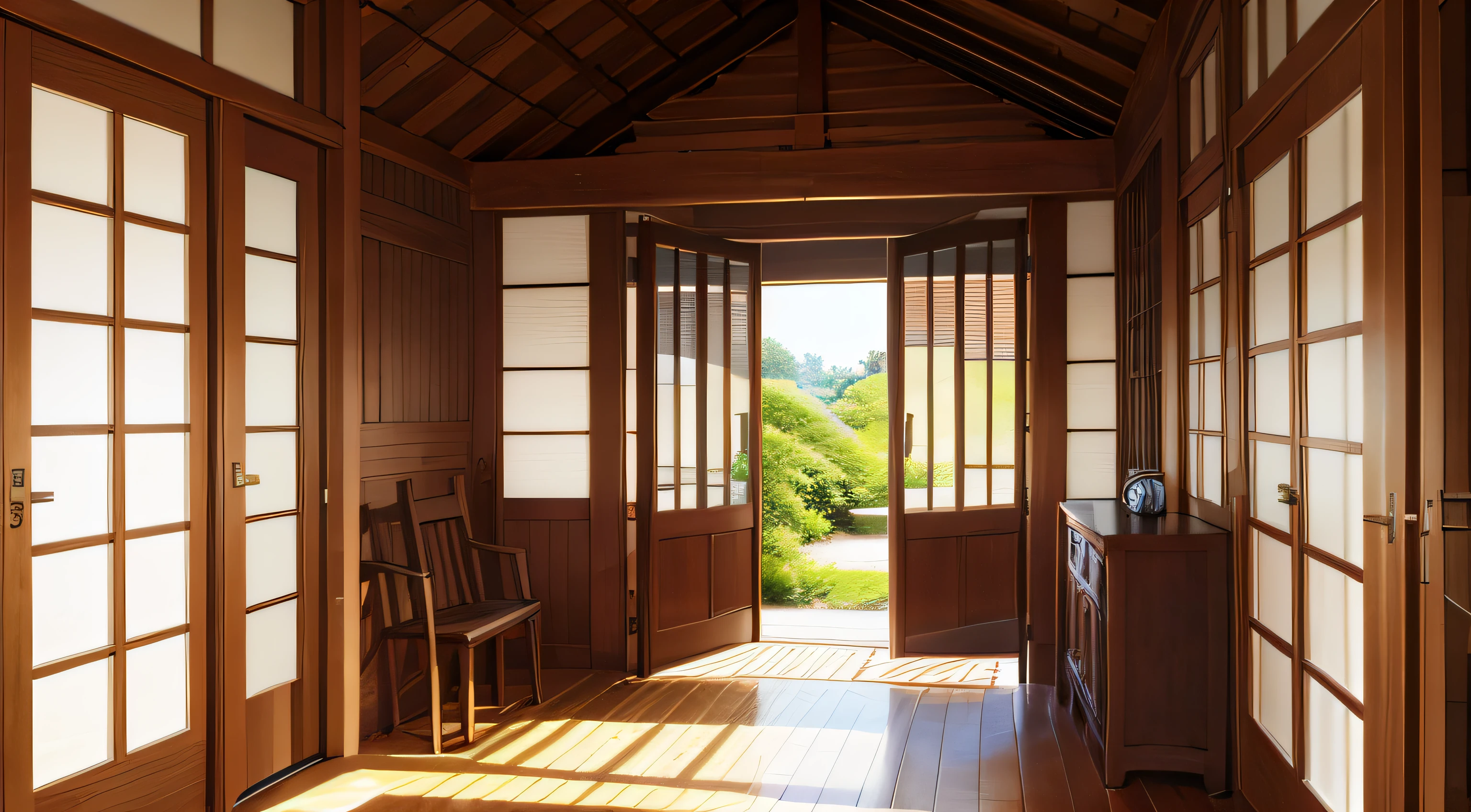 entranceway、a house