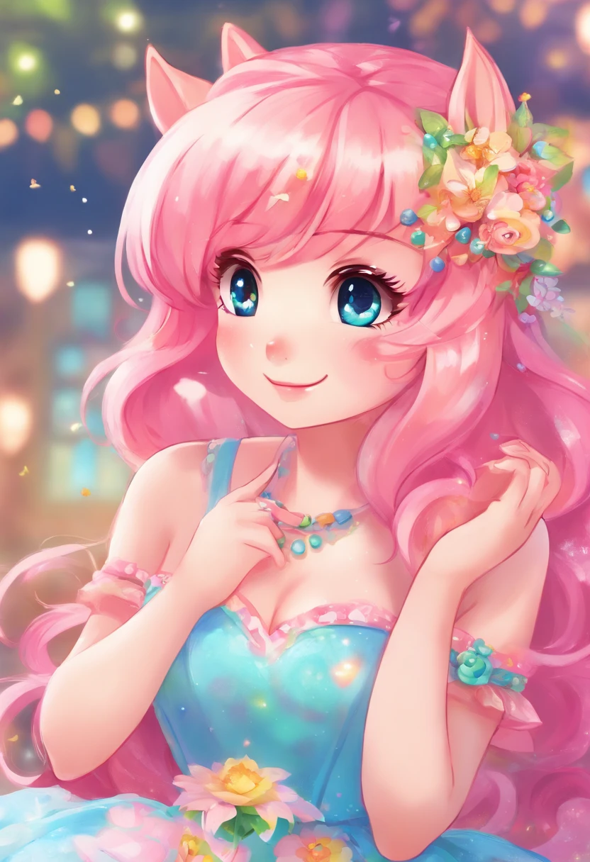 My little pony,cartoony,Fluttershy,adorable,cartoon,magenta,soft pastel colors,bright and vibrant,baby blue lingerie,pink hair,shy expression,kind eyes,shy smile,small wings,peaceful and serene background,whimsical artwork,artistic strokes,stylized details,clear outline,dreamlike atmosphere,pleasant lighting,soft and warm shadows, sensual, my little pony, pegasus, string bikini.