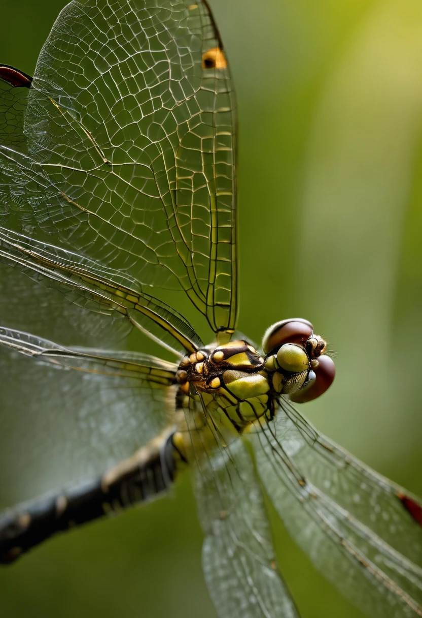 Dragonfly head smoking a cigar, libelula fumando um charuto, imagem de perfil do animal libelula, animal libelula, animal grandes olhos libelula, realistico, Foto de estudio, animal detalhado, animal realistico, libelula com roupas fumando um charuto, foco nitido, detalhes intrincados, altamente detalhado.