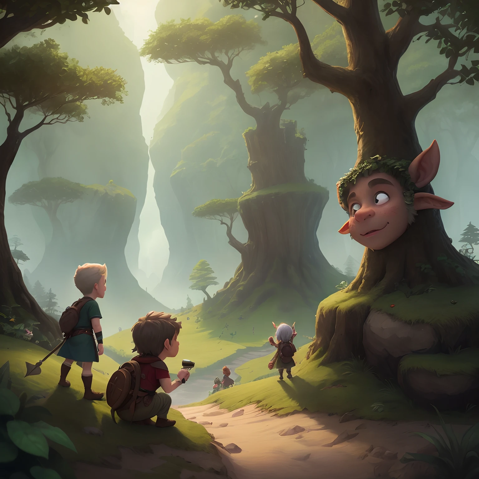 Ao longo de sua aventura, Jack and his friends faced numerous challenges. Eles tiveram que superar um troll desajeitado chamado Otto, persuade a colony of skilled elves to help them, and decipher mysterious riddles left behind by the Guardian of the Forest.