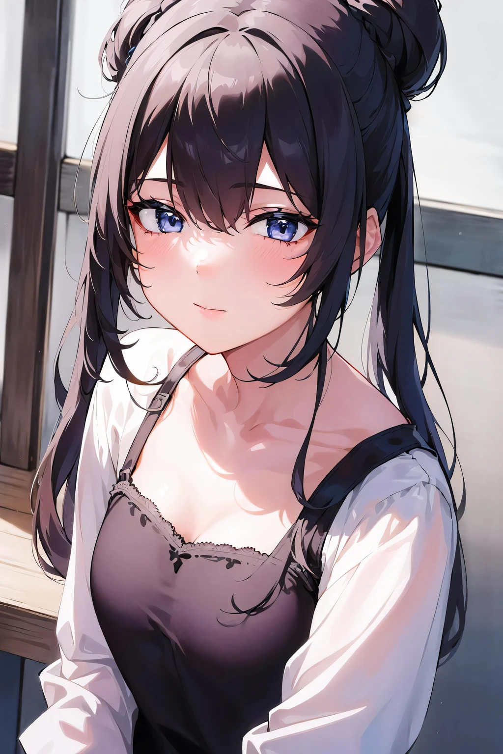 1girl, colorful theme, (best quality, high quality, high resolution), realistic, ultra-detailed, highly detailed face features, absurdres, realistic lighting and reflections, highly detailed face features, see through shirt, best photo,high quality illustration