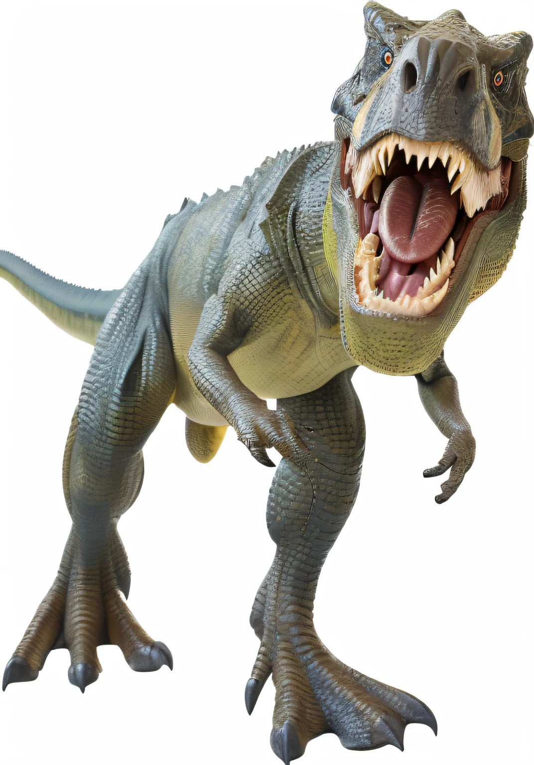 The dinosaur opened its mouth,Close-up of open teeth, trex dinosaur, trex, Tyrannosaurus rex, tyrannosaurus, 《Godzilla》Terex in (2014), t - rex, tyrannosarus rex, tyrannosarus rex, jurassic image, carnivore dinosaur, extremely detailed and lifelike, hyper realisitc