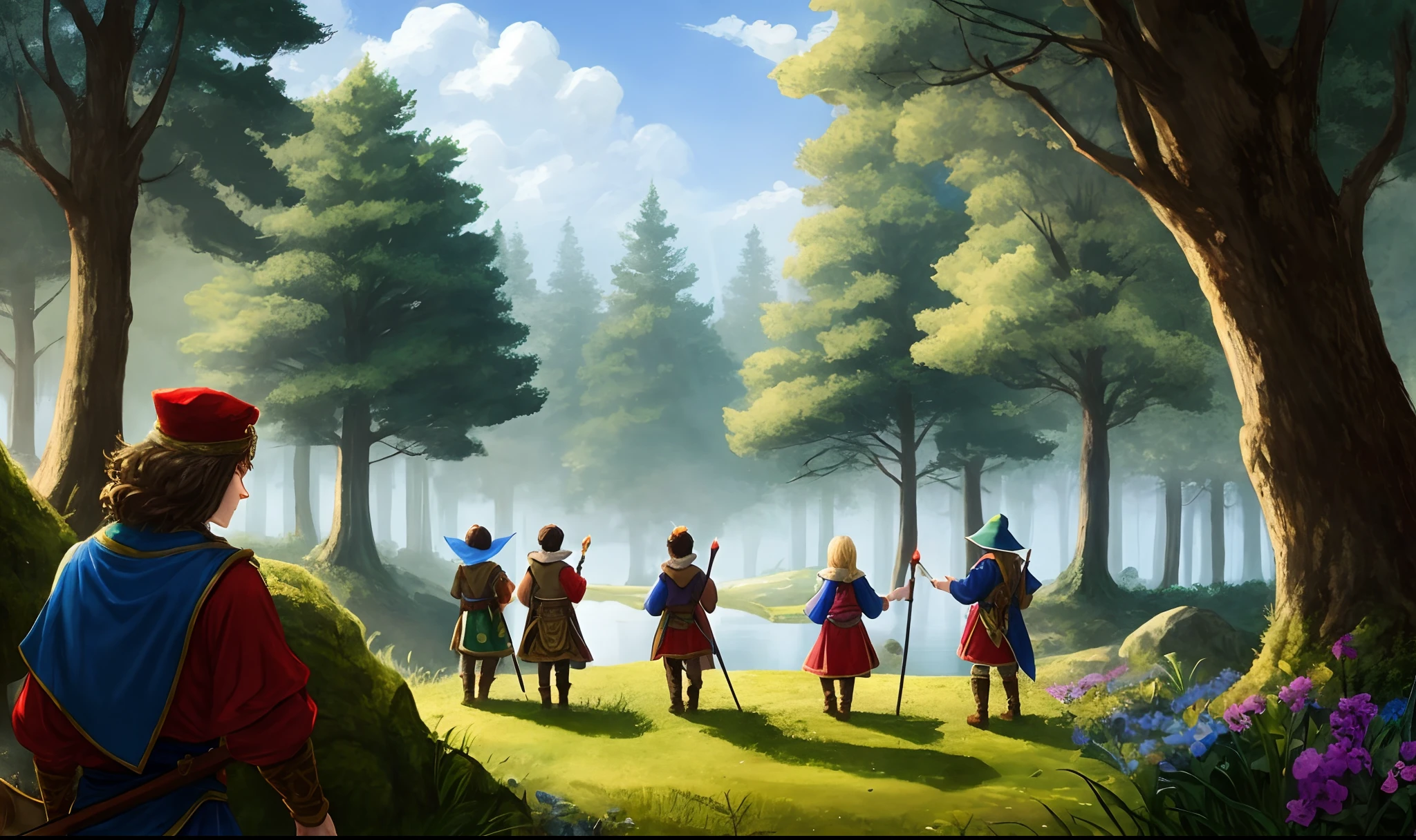 Through teamwork, using their unique abilities, Jack and his friends managed to defeat the sorcerer and restore the crown to its rightful place. With the kingdom restored to harmony, the forest once again became a place of peace, magic, and joy.