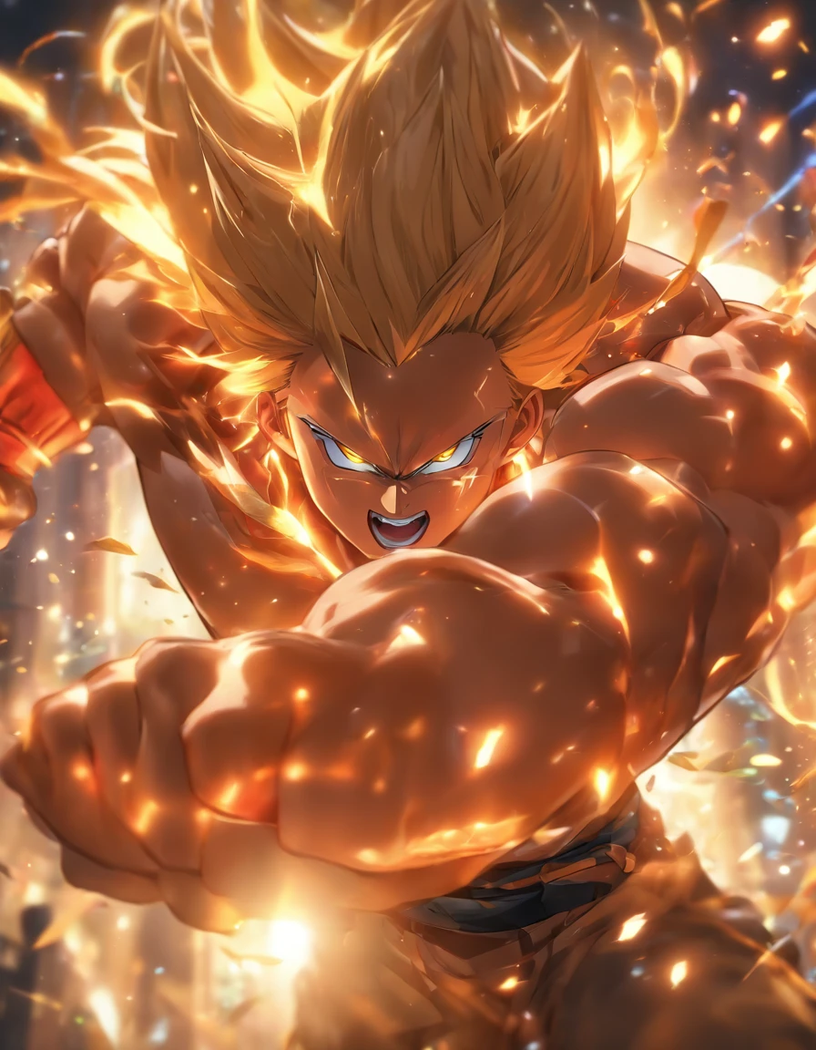 sett, Hard punch, Metahuman Muscle, Blowing the Night, Invincible Master, Resilient Man, League of Legends, Fantastic, epicd, 。.3D, hard disk, 8K, nffsw, Anime Reality, Anime Details, Anime style, super detailed, detaileds. Final Details.