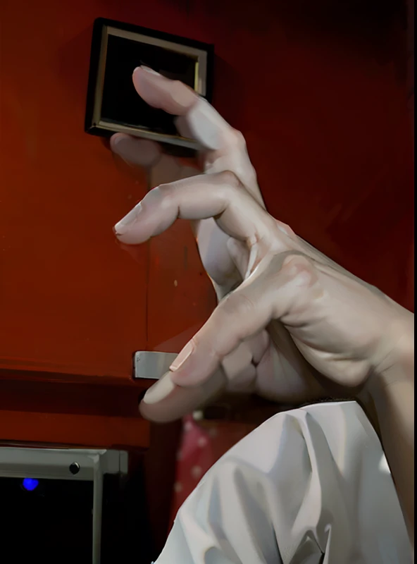 someone hand