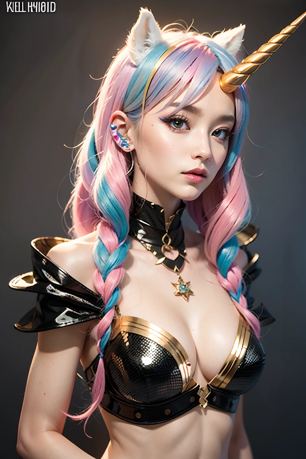 Unicorn humanoid female
