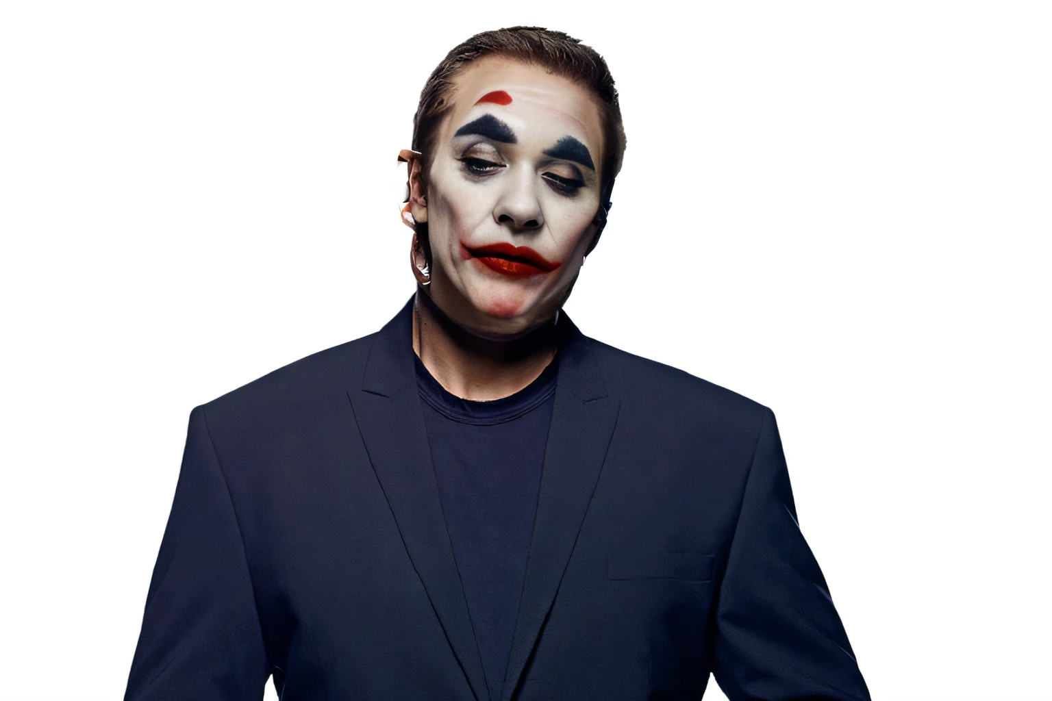 Joker's facial expressions