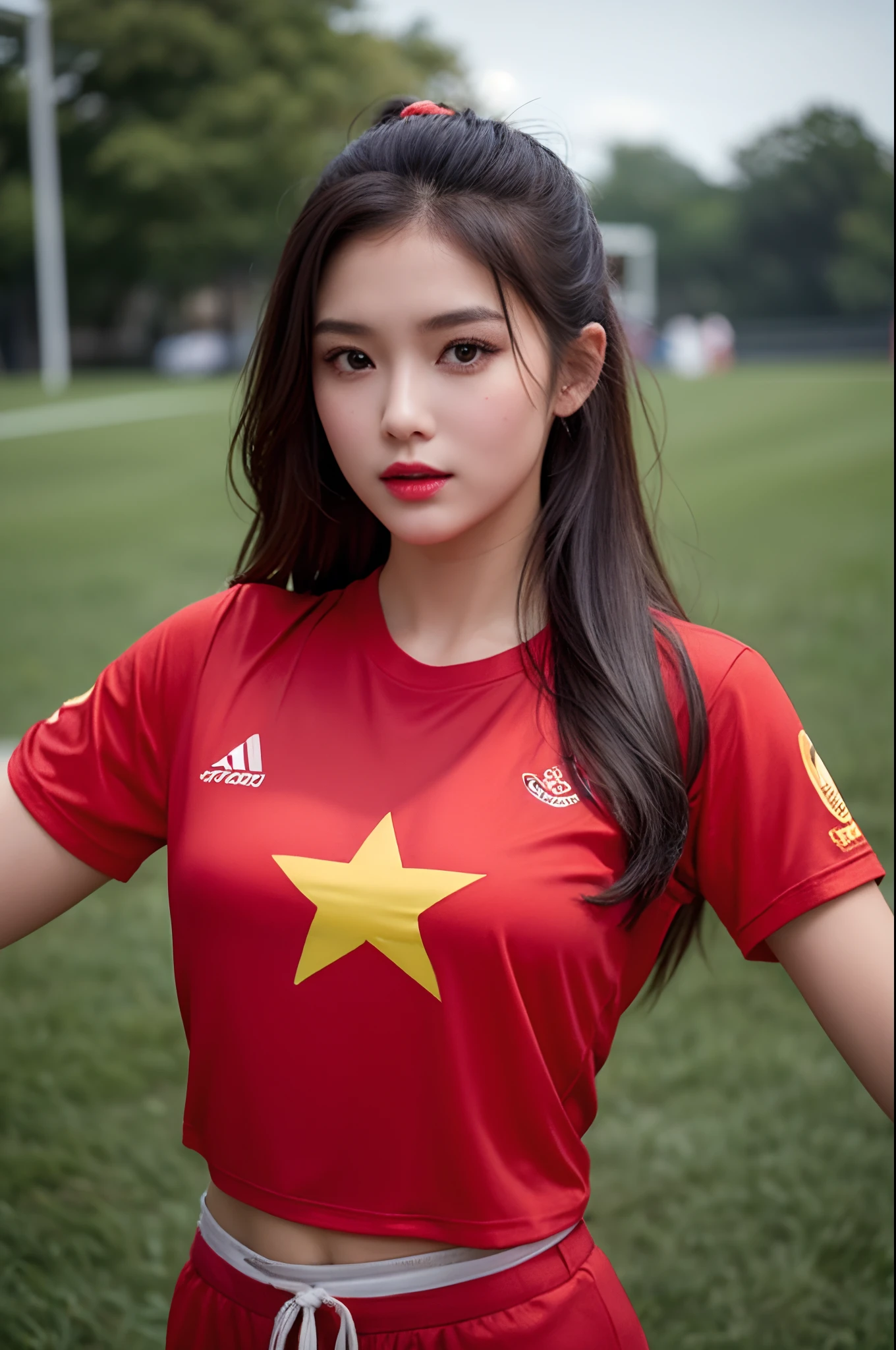 all red color t shirt