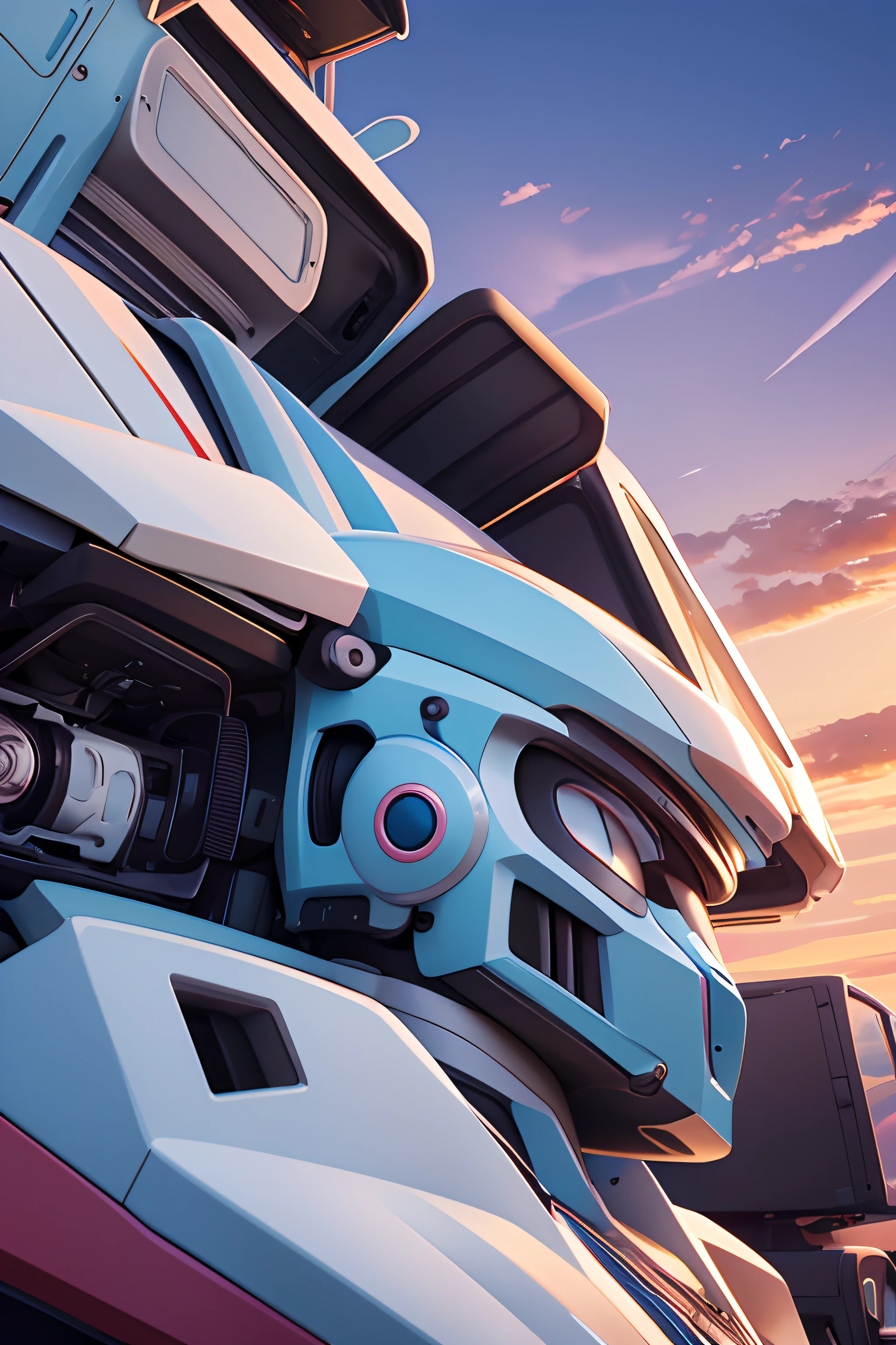 An RV,Campervan,The best anime 4k konachan wallpaper, Detailed digital anime art, anime mecha aesthetic, detailed anime art, Detailed anime artwork, Anime wallpapers 4 k, Anime wallpaper 4K, advanced digital anime art, 4K anime wallpaper, Badass anime 8 K, Anime art wallpaper 4k, Anime art wallpaper 4 K