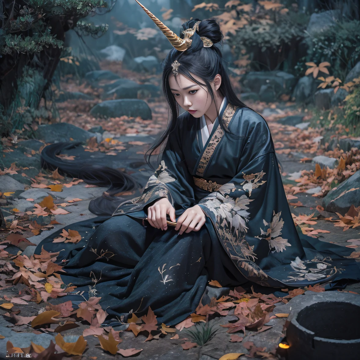 offcial art, Ancient China, Ancient streets, (Lots of fireflies), (Night), (Moon), lamp lights, Beautiful landscapes, epic landscapes, Realistic lighting, Masterpieces, High quality, Beautiful graphics, High detail, Global illumination, Unreal Engine rendering, Octane rendering, (hdr:1.3)