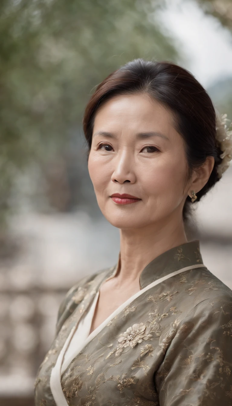 whole body display,A 48-year-old Chinese woman