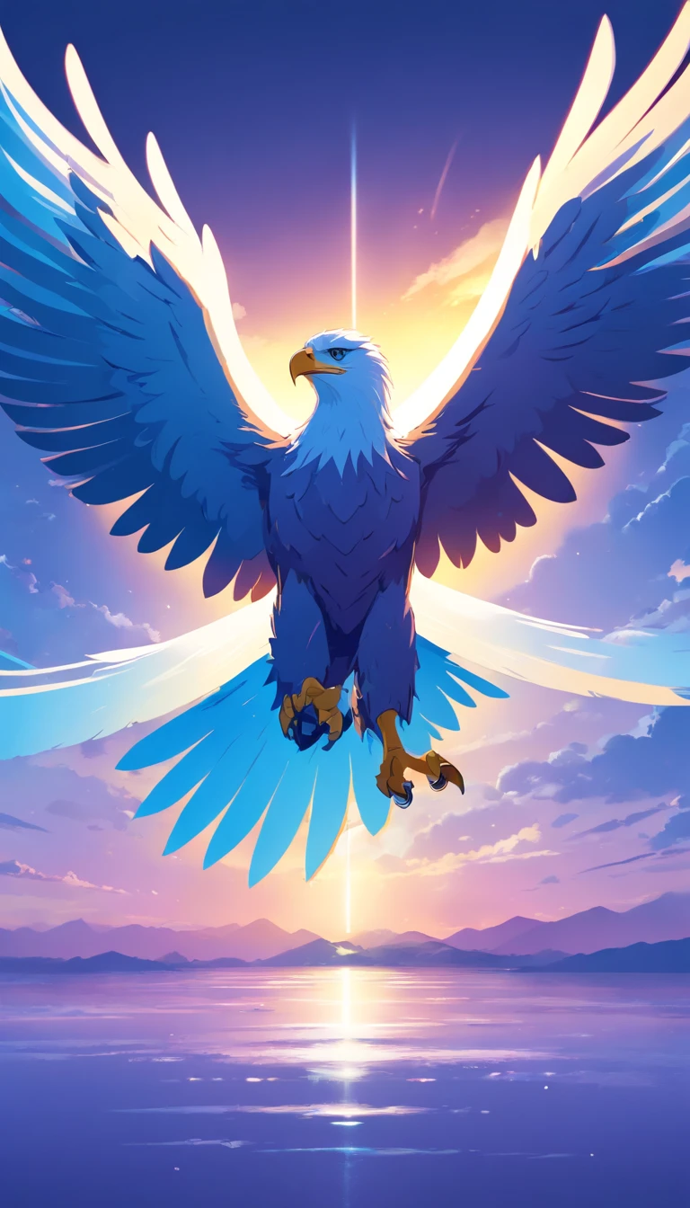 ((Minimalist Eagle Logo))