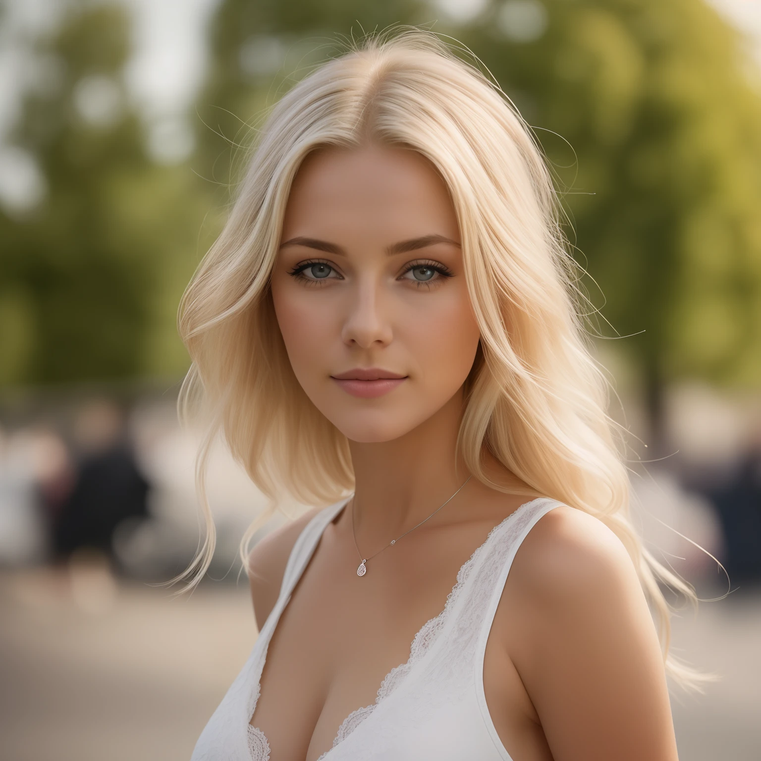 "Sony FE 50mm f/1.8 Vollformat-Objektiv, Eiffe-Turm, (Strahlend sonniger Tag), (Foto mit Kontrast), (Spiegellose Kamera), (big boobs), (Kleid mit sinnlichem Ausschnitt), (Sony a7III Spiegellose Kamera), a beautiful Swede, 24 Jahre alt, Her hair is blonde and the hairstyle is flowing, glattes Haar, Blonde woman with very big breast, beautiful blonde woman, blonde schwedin frau, sexy girl with long blonde hair, Beautiful Nordic woman, beautiful blonde girl, blonde goddess, A beautiful blonde, blonde Frau, blonde and attractive features, mit langen blonden Haaren, Beautiful blond young woman, junge blonde frau, Wallendes Blondinen Haar, perfect white haired girl, Strukturierte Haut, Feine Eigenschaften, (Hautporen), Ultra-realistische Haut, ultrarealistisches Foto (Frankreich, Paris)"