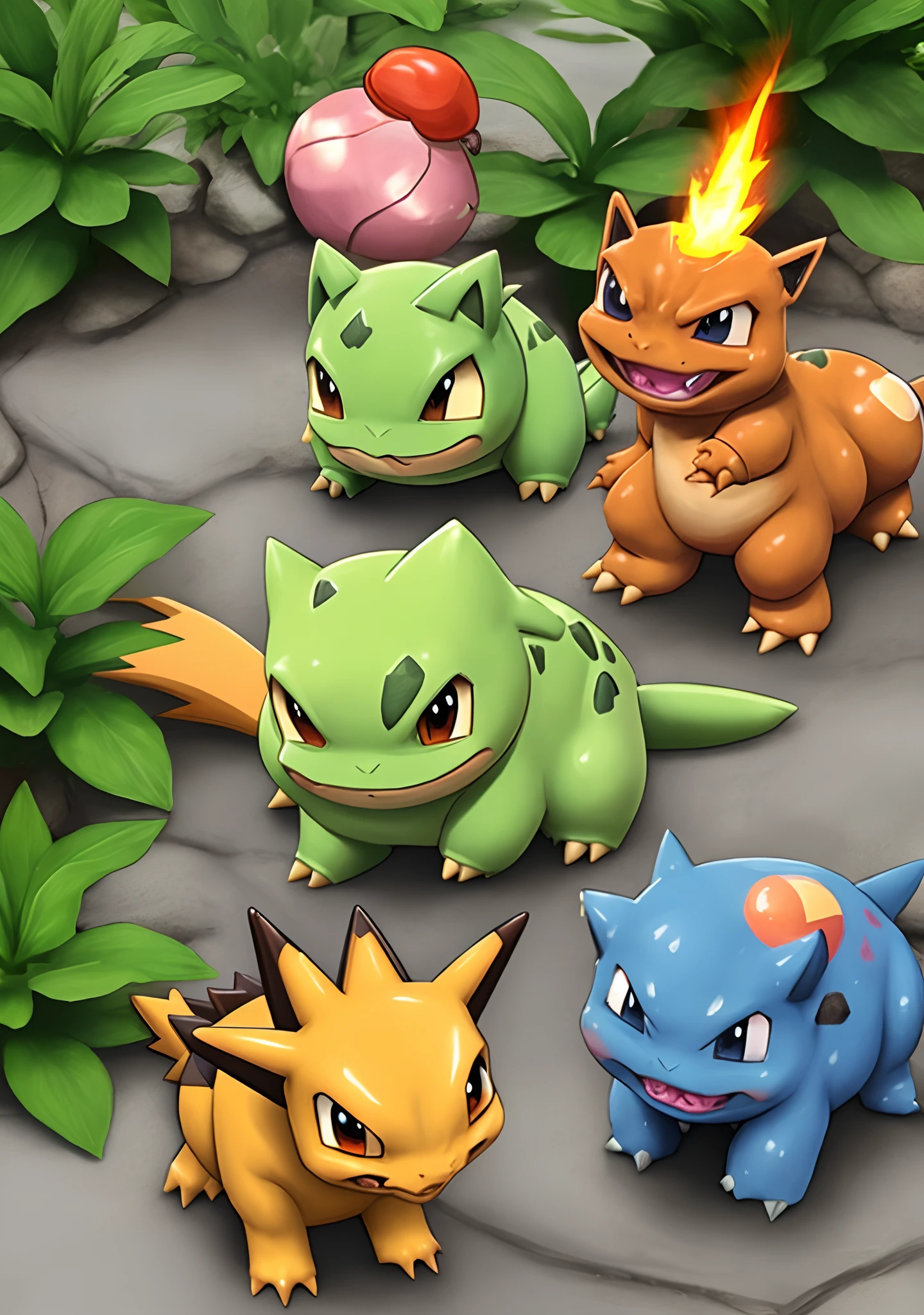 Mix Bulbasaur and Charizard