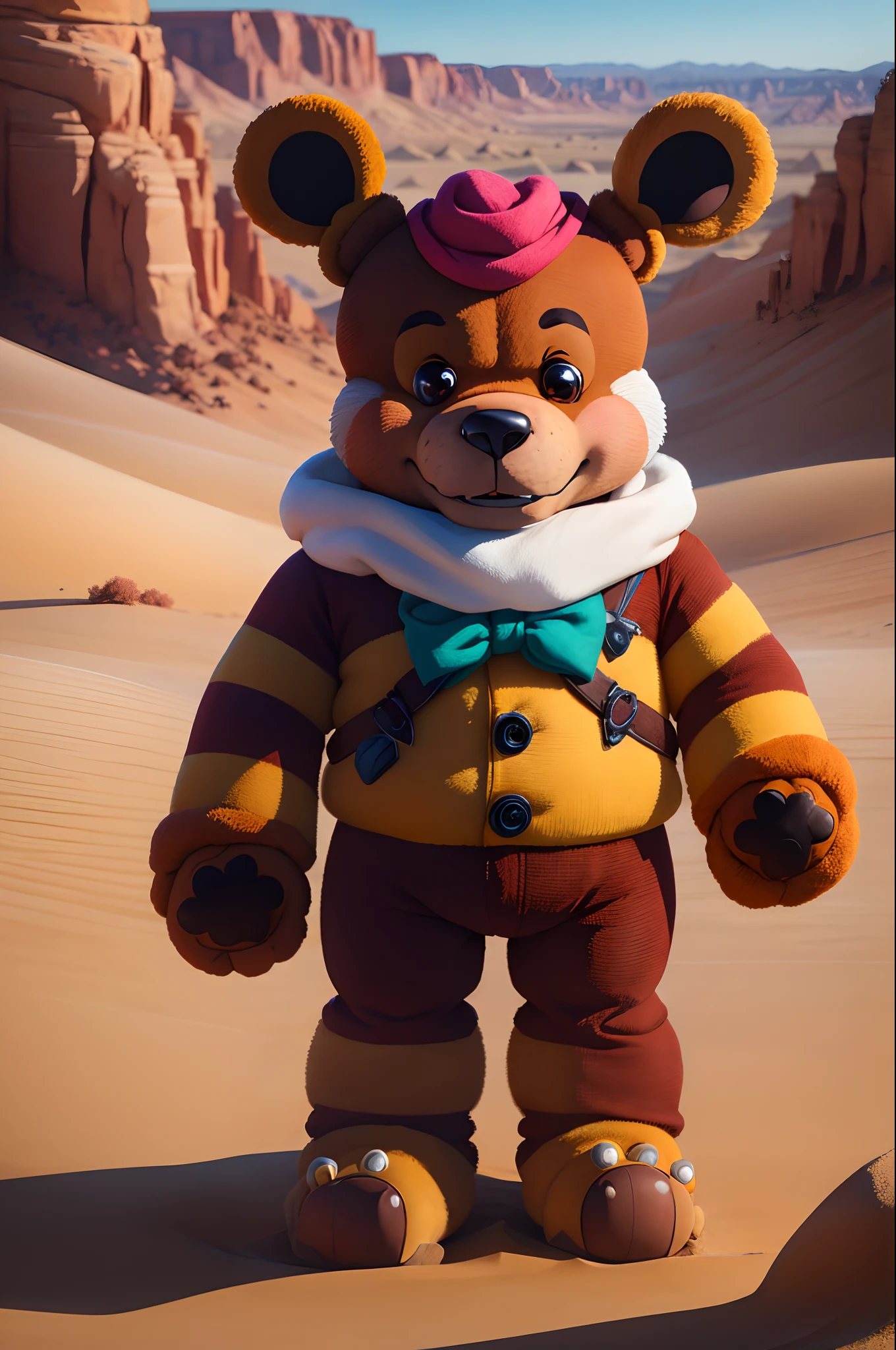 freddy fazbear in the desert