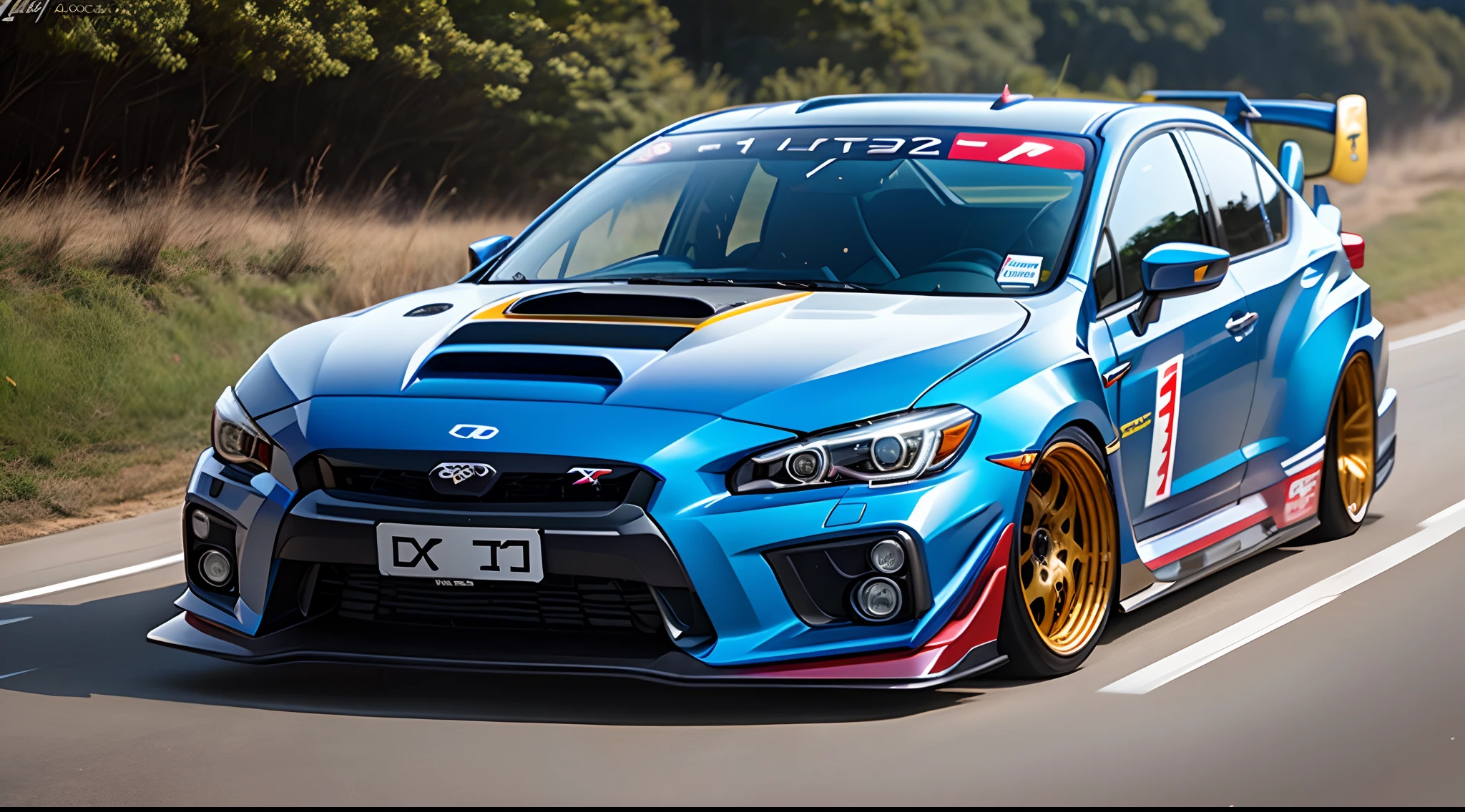 SUPER GT WRX STI
GVB