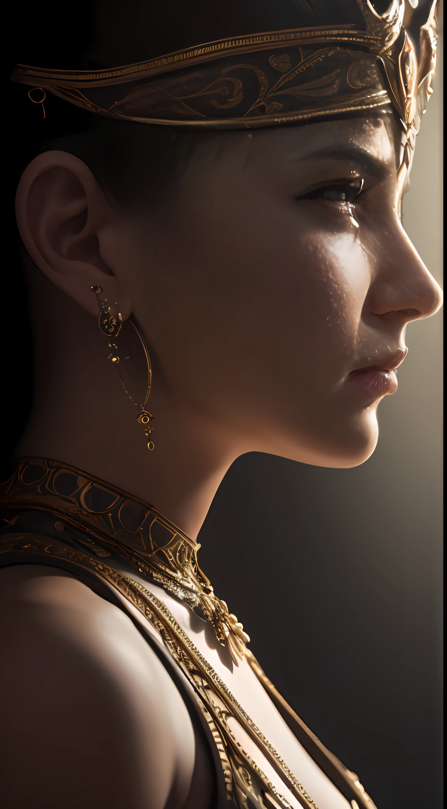 Cinematic Realistic,egipt warrior,hyperdetailed intricately detailed gothic art trending on artstation triadic colors unreal engine 5 detailed matte painting, deep color, fantastical, intricate detail, splash screen, complementary colors, fantasy concept art, 8k resolution, gothic deviantart masterpiece, closeup portrait, high detail, trending on artstation --ar 2:3, Ultra-realistic, cinematography, hyper-detailed, absolute realism, cinematic scene cinematic lighting, hyper-resolution, Perfectionism,ultra-detailed, hyper maximalist, Epic, Photorealism, Very high detail, shot with a professional camera, cinematic lighting, soft lighting, intricate details, depth of field, photography, cinematic shot,