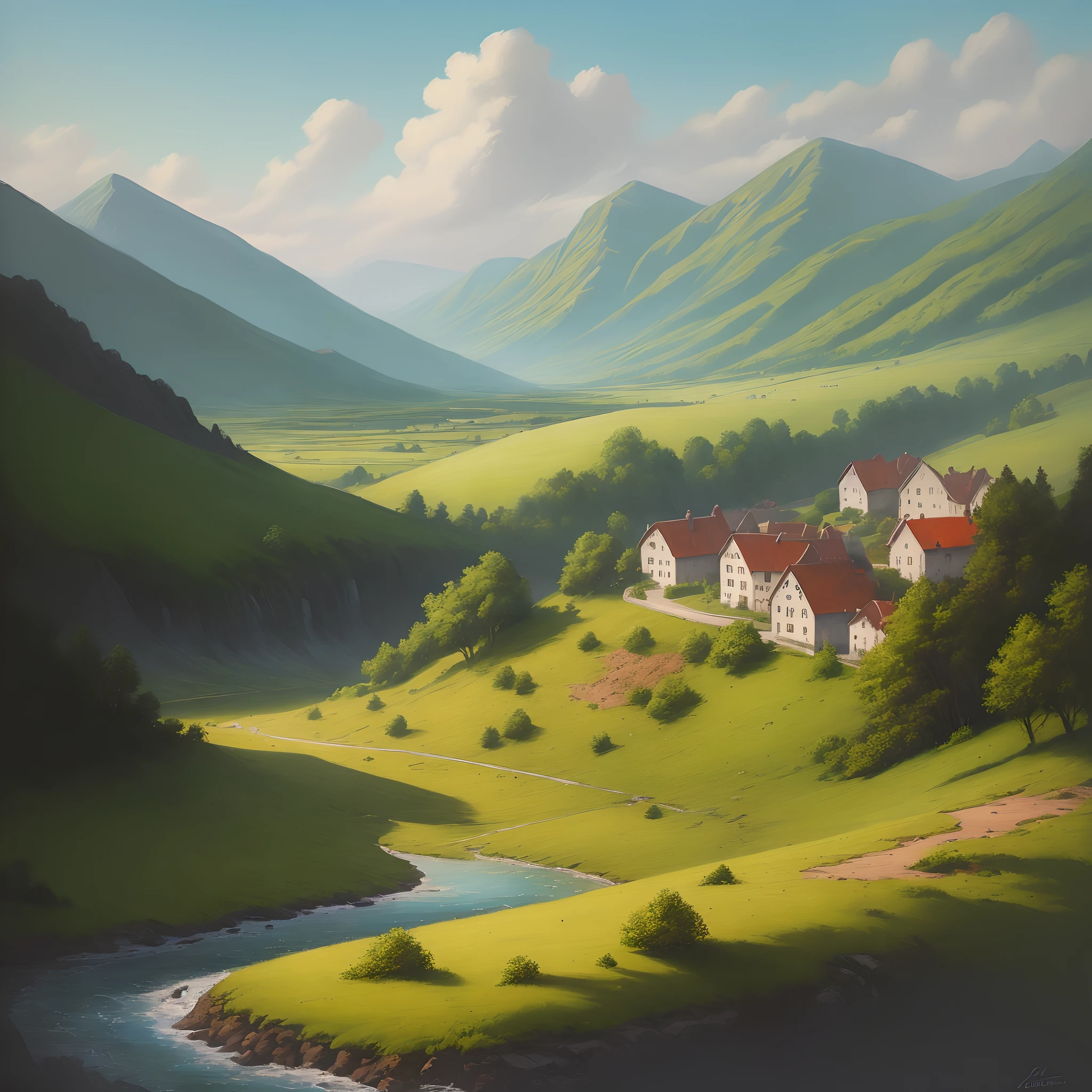 Landscape oil