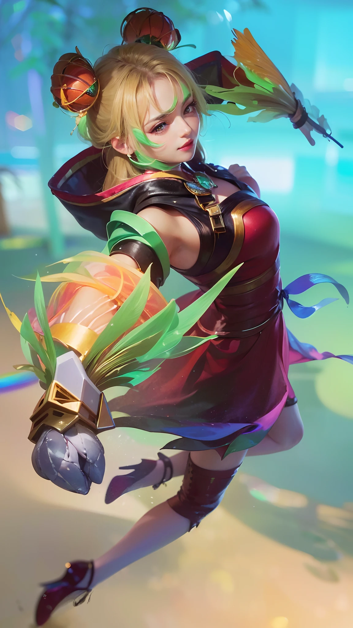 (8k, RAW photo, photorealistic:1.25) ,( lipgloss, eyelashes, gloss-face, glossy skin, best quality, ultra highres, depth of field, chromatic aberration, caustics, Broad lighting, natural shading,) looking at viewer with a serene and goddess-like happiness
