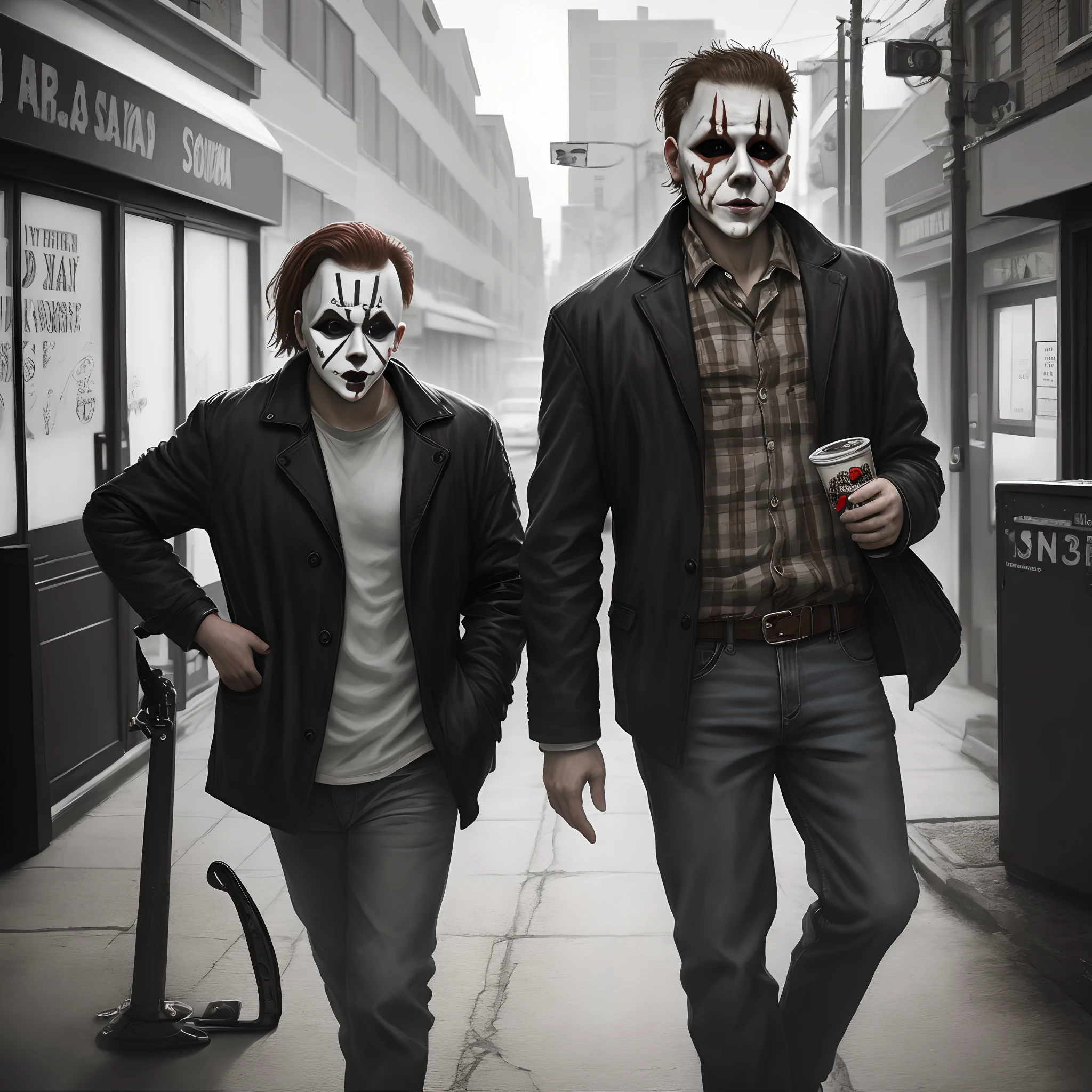 Michael Myers in a Ska band