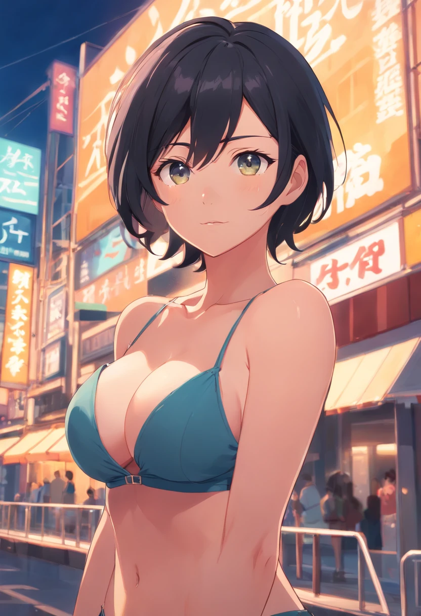 Black hair, hot, big breasts, female, milf