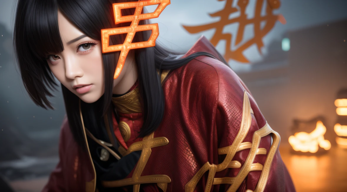 CG blockbuster,Asian woman poses in colorful bikini, photorealistic anime girl rendering, detailed face of a asian girl, 3 d anime realistic, Smooth anime CG art, Realistic. Cheng Yi, Realistic anime 3 D style, render of a cute 3d anime girl, Rendu portrait 8k, 3 D rendering character art 8 K, Kawaii realistic portrait, (Linen batik scarf), Angry fighting stance, looking at the ground, Batik linen bandana, Chinese python pattern long-sleeved garment, rainbowing(Abstract propylene splash:1.2), Dark clouds lightning background,废墟(realisticlying:1.4),Black color hair,Flour fluttering,Telephoto lens high, A high resolution, the detail, RAW photogr, Sharp Re, Nikon D850 Film Stock Photo by Jefferies Lee 4 Kodak Portra 400 Camera F1.6 shots, Rich colors, ultra-realistic vivid textures, Dramatic lighting,8K quality, Girls,Backstreets, Dark clouds lightning background(realisticlying:1.4),Black color hair,, RAW photogr, Sharp Re, Nikon D850 Film Stock Photo by Jefferies Lee 4 Kodak Portra 400 Camera F1.6 shots, Rich colors, ultra-realistic vivid textures, Drama lamp film CG society。,,Tropical canyon battle scene、Chinese big breasts、Vintage trench coat、three kingdom、ember、100 people、Faraway view、intense battles、high detal、masuter piece、NSFW,Multi-layered long-sleeved gauze garment,Quick-drying vest,Colorful cotton and linen sweater,Red and black snake cloak cloak,Doomsday ruins(废墟)Climb the streets(Armageddon)eyes filled with angry,He clenched his fists