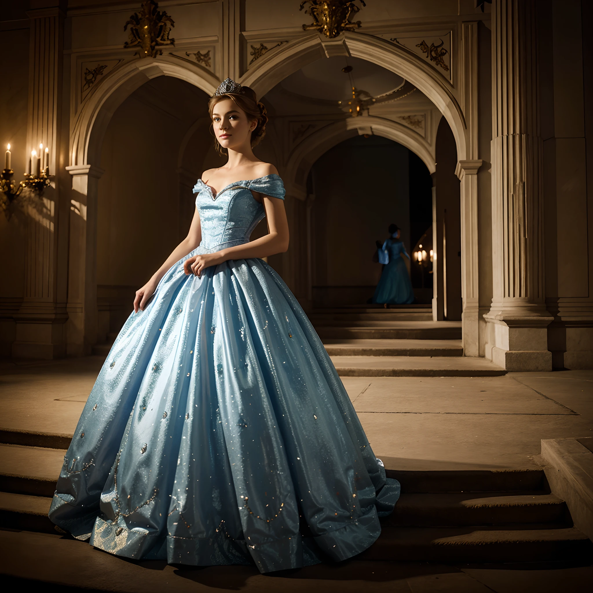 Illustration of Cinderella at the Ball
