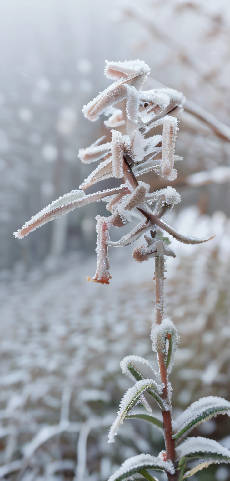 Frost，nevando，naturey