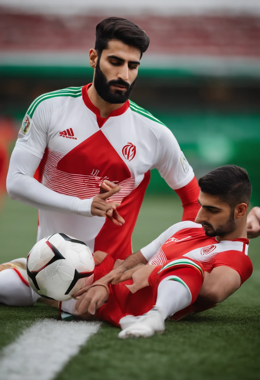Designing the uniform of the Iranian national football team
