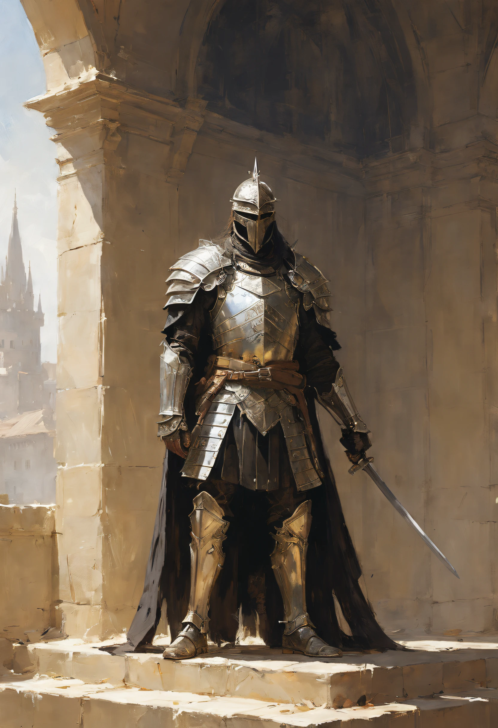 xxmix, 1 old man king warrior fur armor thrones dramatic lighting detailed background castle (by Jeffrey Catherine Jones ashley wood) royal, elegant, fantasy