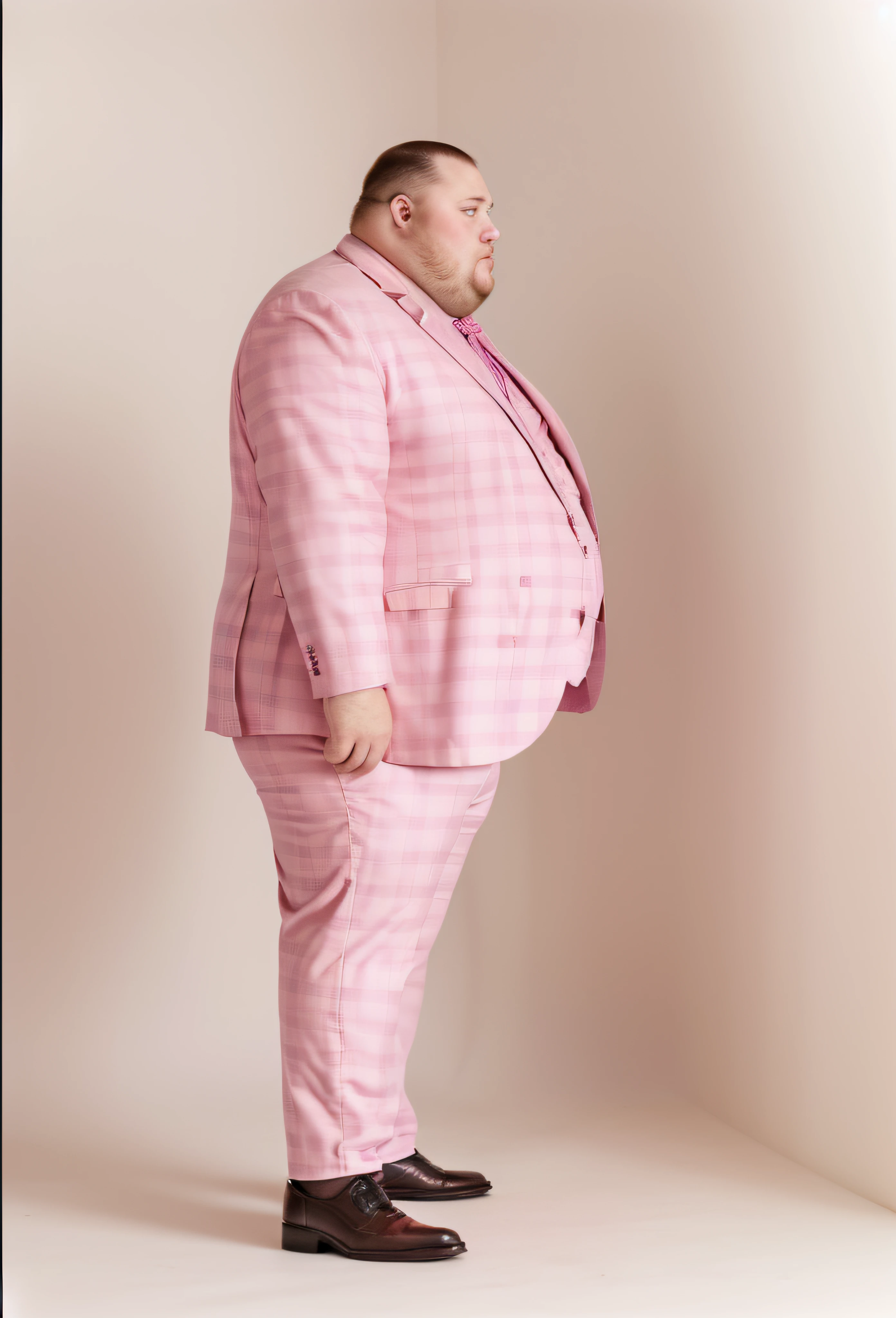 Donald Trump Bubble gum WeirdOutfit style <lora:sdxl-WeirdOutfit-Dreambooh:0.8>