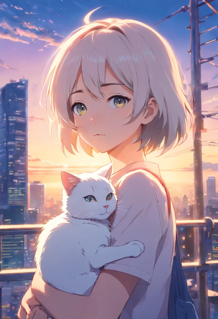 White cat