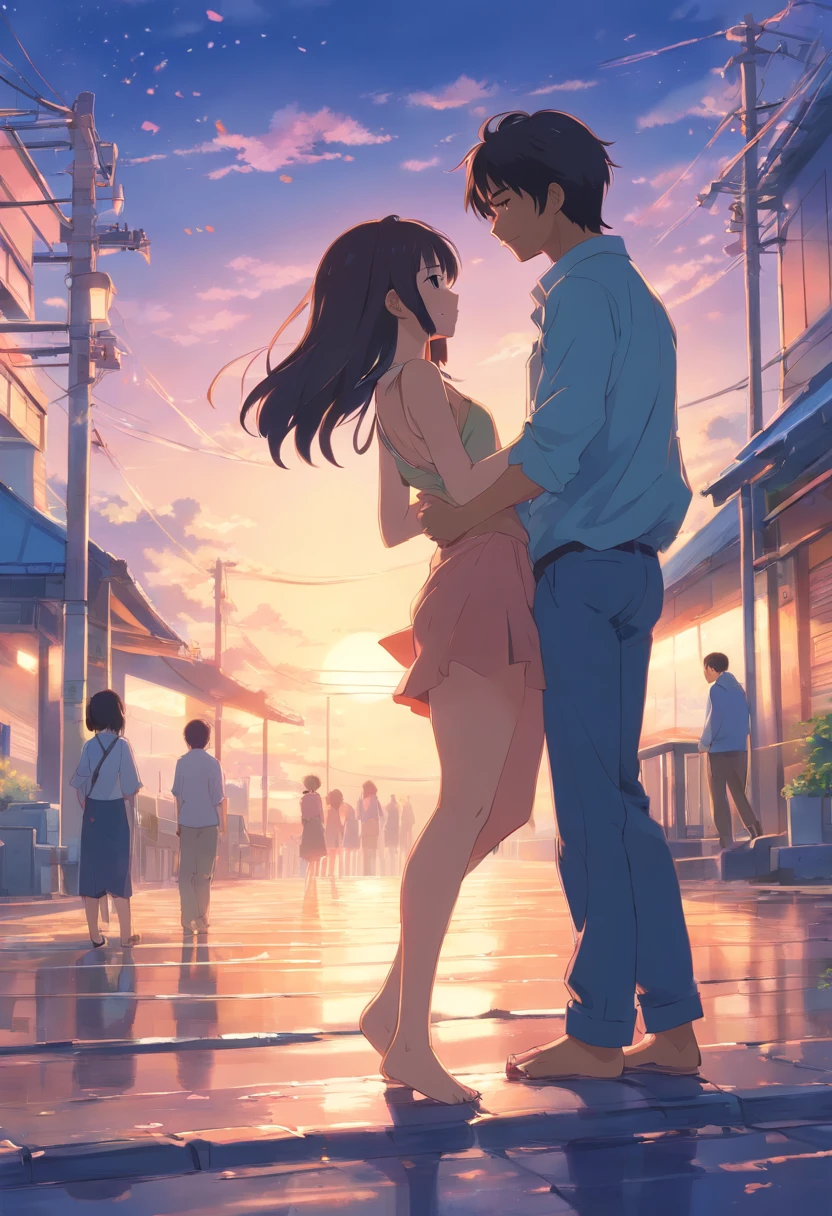 Korean couple having sex