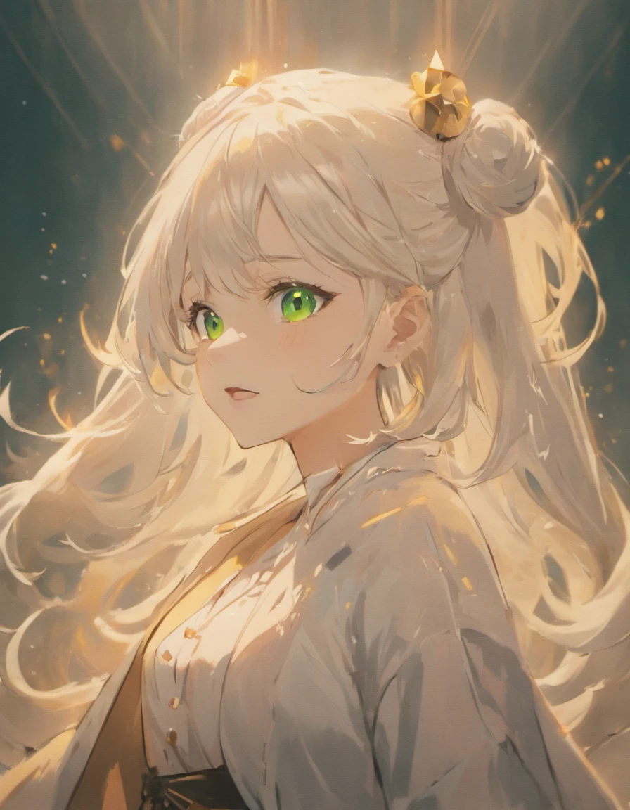 Super realistic,white hair,Green eyes,extra detailed face,8k ultra,full bodyesbian,Bust,Canine ears,deepshadow,Red Mesh,Korean Fashion,Beautuful Women,