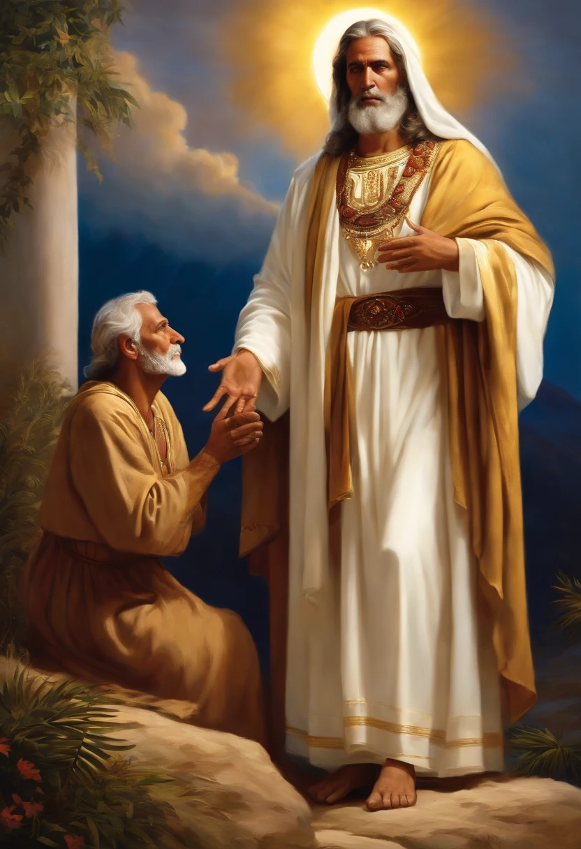 Abraham Father of the Nations CIsaiah, humble and dedicated, receives a divine revelation.Biblical Mather