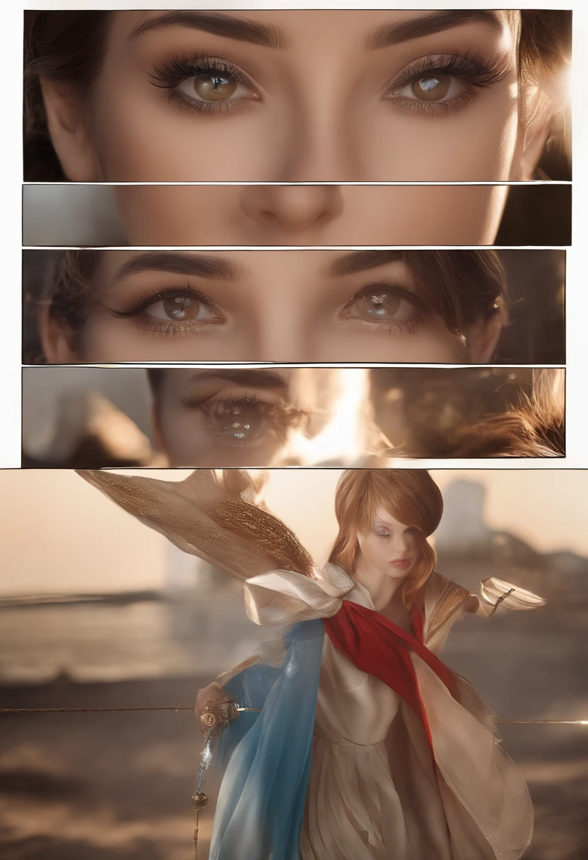 Style anime, (Superman Girl), incredibly beautiful portrait photo of Alina Gorokhova, 21 ans, corps entier, top angle, Courbes du corps, nombril, Minijupe, smooth, creamy skin, Beaux yeux marron, Beautiful facial details, ((Contexte Manhattan) )), Average low-angle shooting, Gourmet and seductive, incroyablement euphorique magnifique, Vivid emotion, Fishing soft toys, Symmetrical circular iris, maquillage naturel Glitter, Detailed humidity, Detailed droplets, Detailed and complex hair strands, DSLR, reflected in raytracing, Pino Deni, Bud Melmann de Larry, Symmetrical face and body, CGsociety, Gottfried Hernwein et Irakli Nadal, Eye reflections, Foyer, Unreal Engine 5, VFX, Photographie argentique, extreme details, ultra HD, Post-traitement, Post-production, Visage unique, Tanvir Tamim, Ultra-realistic photography, Photo prise avec Hasselblad X1D-50c, Norme ISO 100